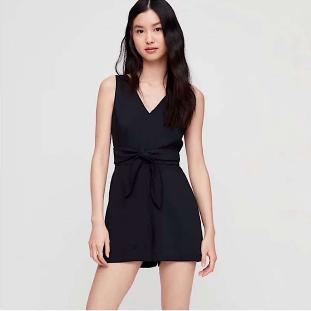 Aritzia Wilfred Ecoulement Jumper Tie Waist